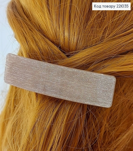 Заколка автомат блеск прям ой  в асортименте 221035 фото 2