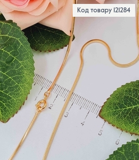 Цепочка снейк, длина 40см, Xuping 18K 121284 фото