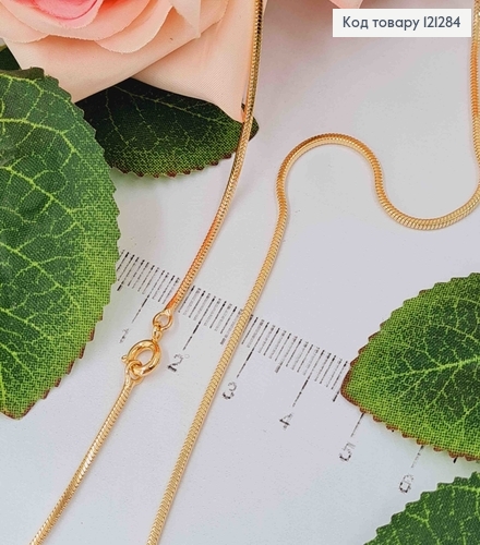 Цепочка снейк, длина 40см, Xuping 18K 121284 фото 1