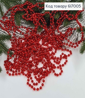 Буси 0,6см,МЕНШИЕ, цвет  КРАСНИЙ, длина 9м 617005 фото