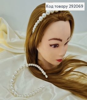 Обруч из крупных жемчужин 292069 фото