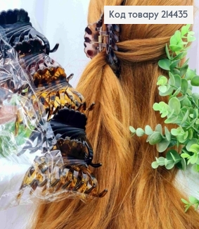 Краб пластик глянцевий "ПАВУЧОК", розмір  9,5см, Кольори в асортименті 214435 фото