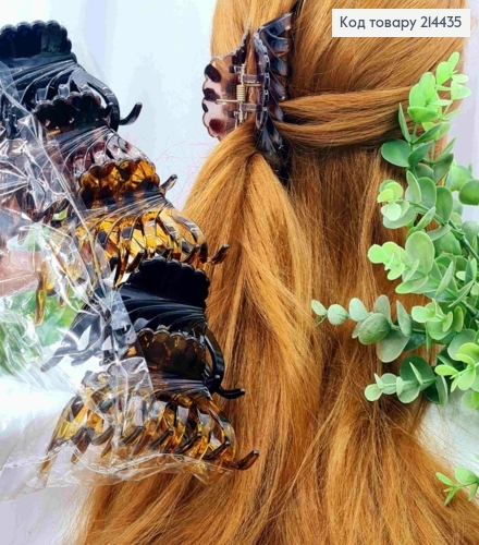 Краб пластик глянцевый "ПАУЧОК, размер 9,5см, Цвета в ассортименте 214435 фото 1