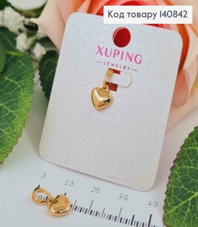Кулон с Сердечком 8мм, Xuping 18K 140842 фото