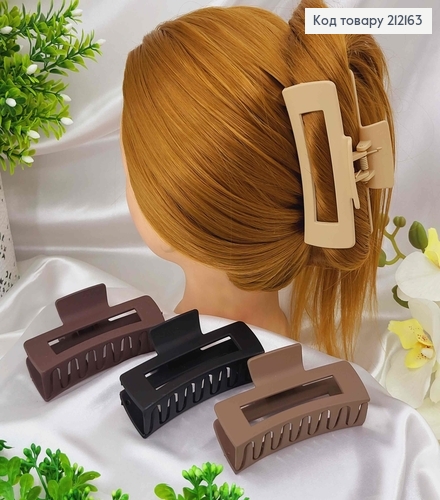 Краб каучук, матовый прямоугольный, 10,5см, цвета в ассорт. 212163 фото 1