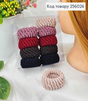 Рез инка (10шт) микрофибра 4см "Жатка туга" широка в асорт. 256026 фото