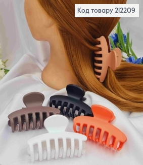 Краб пластик, матовый, Мушля, 7см, цвета в ассортименте 212209 фото