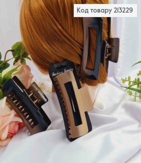 Краб пластик, глянцевый, прямоугольный 10см, цвета в ассортименте. 213229 фото