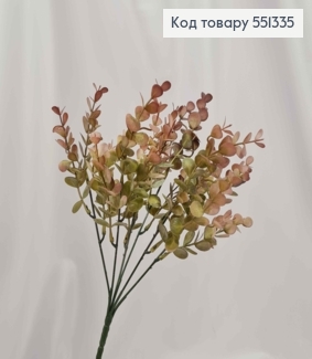 Искусственная композиция ЭВКАЛИПТ фиолетовый, высота 31см 551335 фото