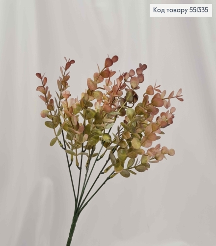Искусственная композиция ЭВКАЛИПТ фиолетовый, высота 31см 551335 фото 1