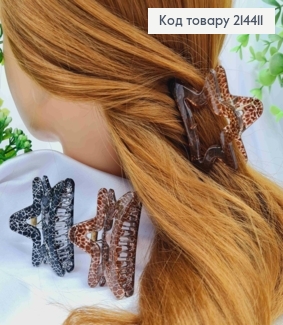 Краб пластик (акрил) "ЗВЕЗДКА", 6см, Цвета в ассортименте 214411 фото