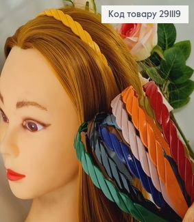 Обруч каучук Хвилька 10мм, в асортименті 291119 фото