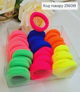 Резинка микрофибра Китай 4 см №4 30 шт/уп (яркая) 256019 фото