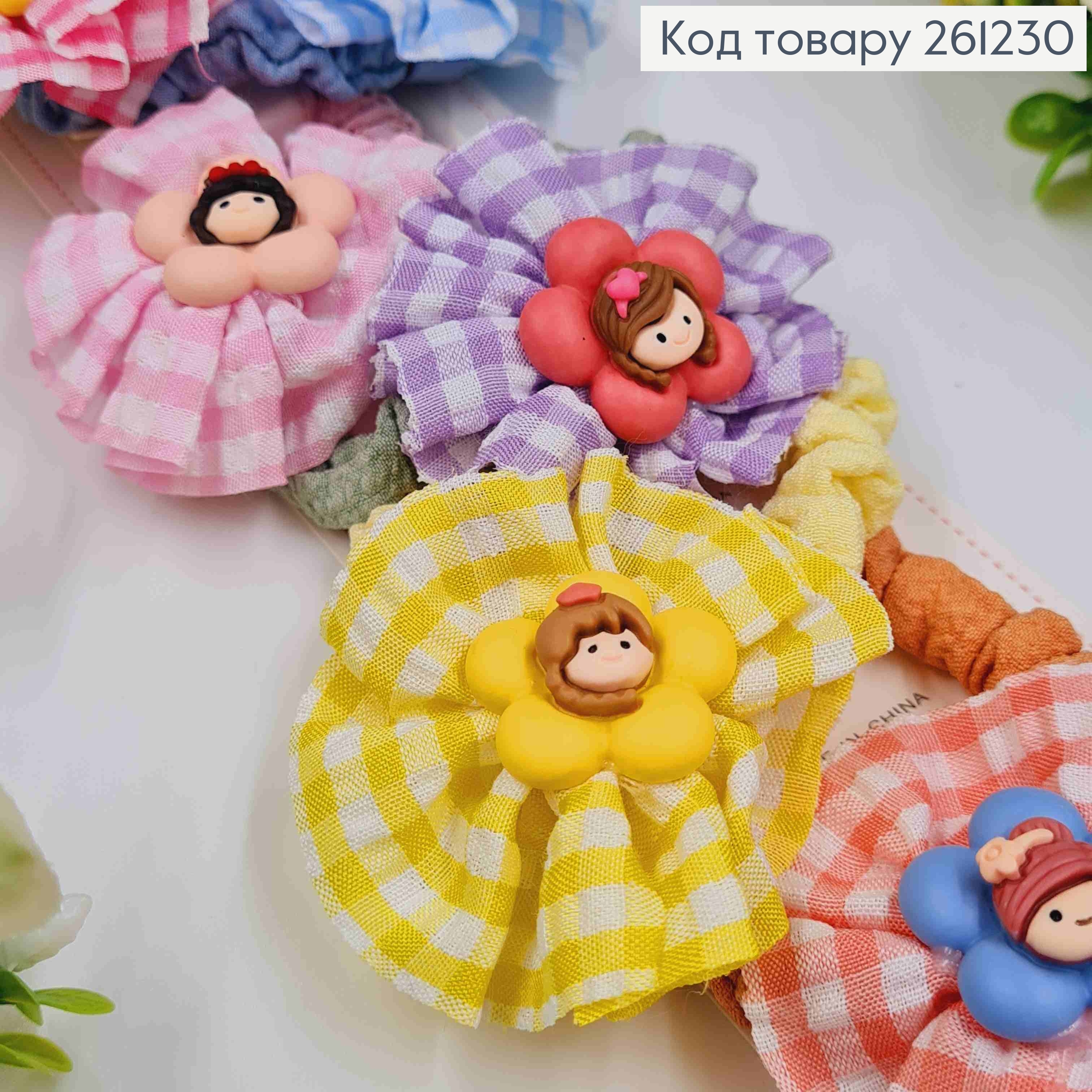 Набор детских резинок, жатка с принцессами, 10 шт/наб. 261230 фото 2