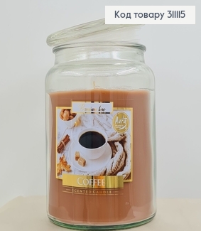 Аромасвечи в банке BISPOL Кофе  500 г / 100 часов 311052 фото