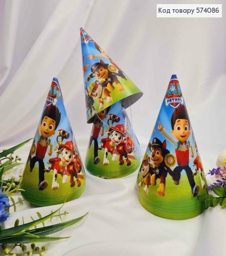 Набор колпачков праздничных, "PAW PANROL", 20шт/уп 574086 фото 1