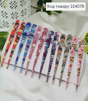 Заколка стрела (Клюв) "Геометрическая", 12,5см, 12шт/уп 224078 фото