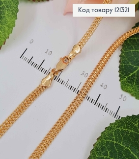 Цепочка 3мм, длина 60см, плетение питона, Xuping 18K 121321 фото