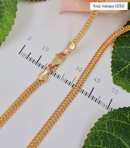 Цепочка 3мм, длина 60см, плетение питона, Xuping 18K 121321 фото 1