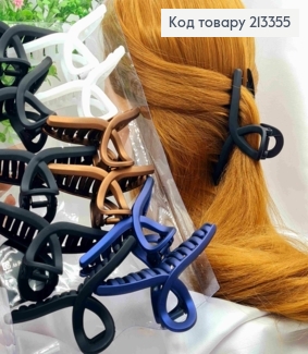 Краб пластик, матовий, "ПЕТЕЛЬКА", розмір 11см, Кольори в асортименті 213355 фото