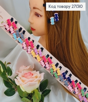 Заколка дитяча стріла Цукерочка в асор. 20шт/уп. 271310 фото