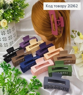 Краб каучук, матовый прямоугольный, 10,5см, цвета в ассорт. 212162 фото