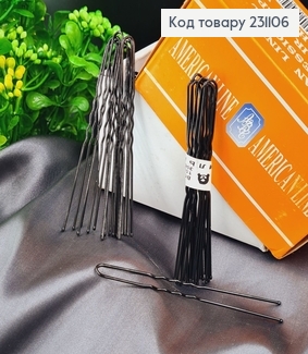 Рогач - шпилькка черный 8 см 10 шт / уп 231106 фото
