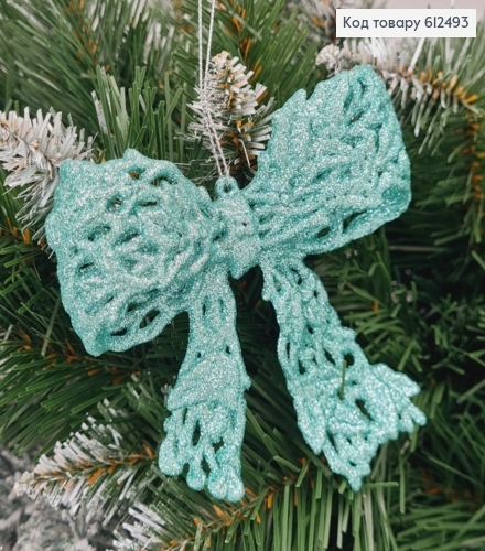 Новогодняя фигура Блеск Бант МЯТА, 10*10см, Украина 612493 фото 1