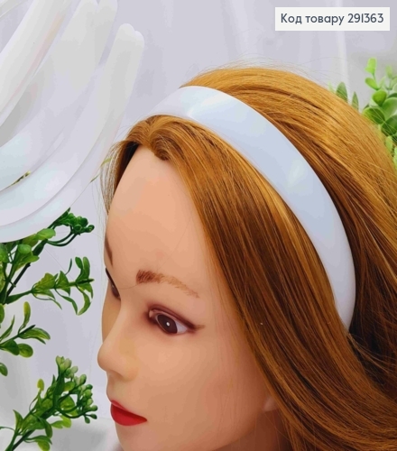 Обруч (заготовка) пластик, 2,5см, Белого цвета 291363 фото 1