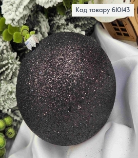 Игрушка шар 100 мм Блиск ЧЕРНАЯ, Украина 610143 фото