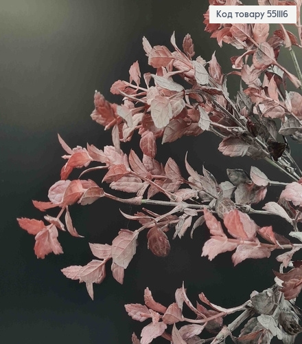 Искусственный цветок, 7 веточек, полевая мята, Фиолетовая на металлическом стержне 35см. 551116 фото 1