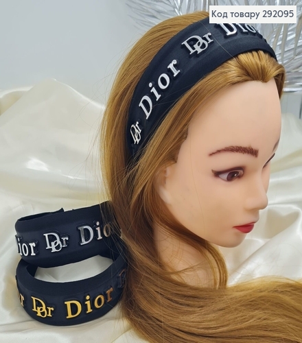 Обруч чорний Діор 292095 фото 1