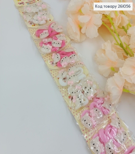 Резинка детская цветная КИТТИ 40 шт/уп. 261056 фото 1