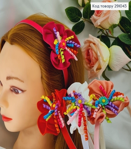 Обруч пластик Веселый детский в ассорт. 291043 фото 1