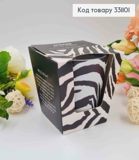 Аромасвічка СОЄВА стакан  AFRICAN, Wild Night ( 115г/30год. горіння, Польща 331101 фото