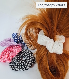 Резинка ткань объемная домашняя в асс. 241019 фото