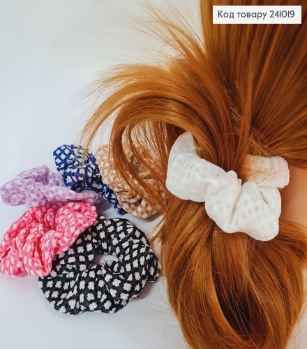 Резинка ткань объемная домашняя в асс. 241019 фото 1