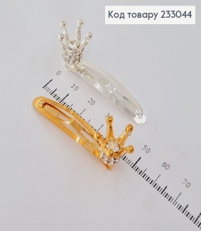 Заколка Тик - так на челка Корона 5 см 233044 фото