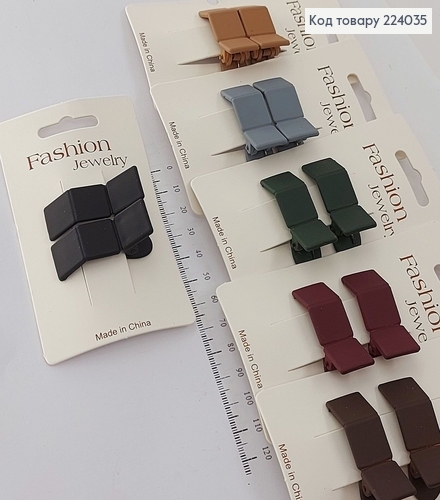 Заколка стрела металл геометрический 2 шт/уп 224035 фото 1