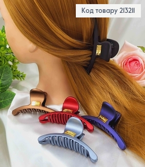 Краб каучук, матовый с золотой пластинкой, Полумесяц 9,5см, в ассорт. 213211 фото