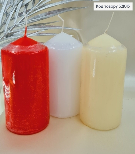 Свічка циліндр BISPOL 60/100 30 годин 321015 фото 1