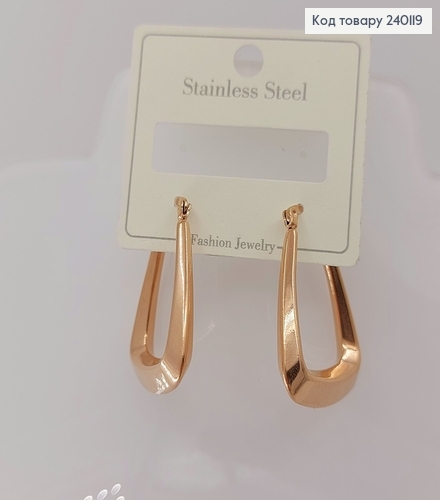 Серьги     Stainless Steel 260001 фото 2