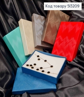 Коробка прямоугольная для наборов Однотонная с блеском, 18*14*3см, цвета в ассортименте. 513209 фото