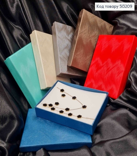 Коробка прямоугольная для наборов Однотонная с блеском, 18*14*3см, цвета в ассортименте. 513209 фото 1