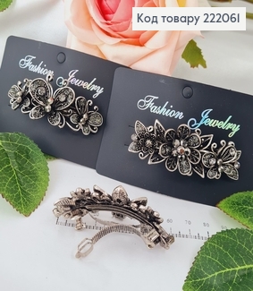 Заколка автомат металл в асс. 222061 фото