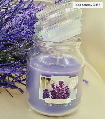 Аромасвечи в банке BISPOL Лаванда 120 г / 28 часов 71-79 313039 фото 1