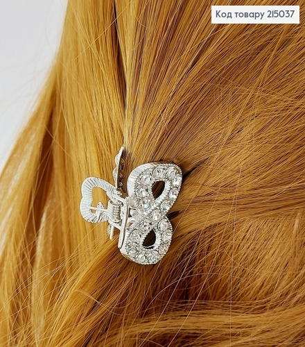 Краб металл серебро в асс. 3 см 215037 фото 2