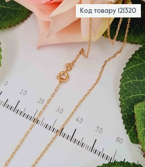 Цепочка 1мм, длина 35см, якорное плетение, Xuping 18K 121320 фото