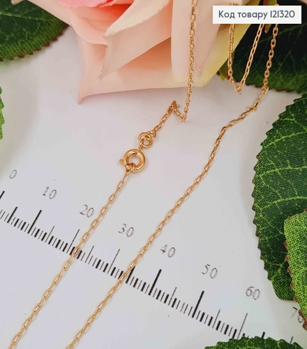 Цепочка 1мм, длина 35см, якорное плетение, Xuping 18K 121320 фото 1