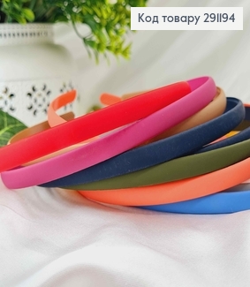 Обруч 0,8см матовый, цвета в ассорт. 291194 фото